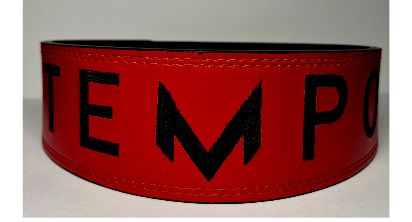 Black On Red Belt
